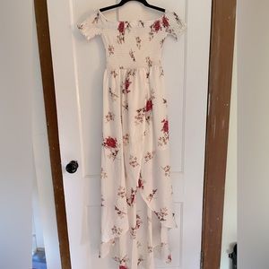 Flowy floral dress